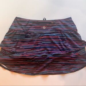 Athleta striped tennis skirt size S